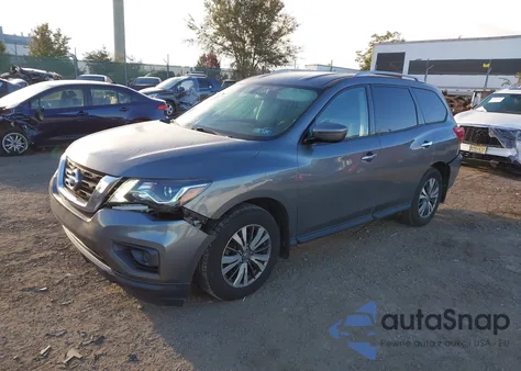 2018 Nissan Pathfinder S from USA, damaged, VIN 5N1DR2MM8JC660718
